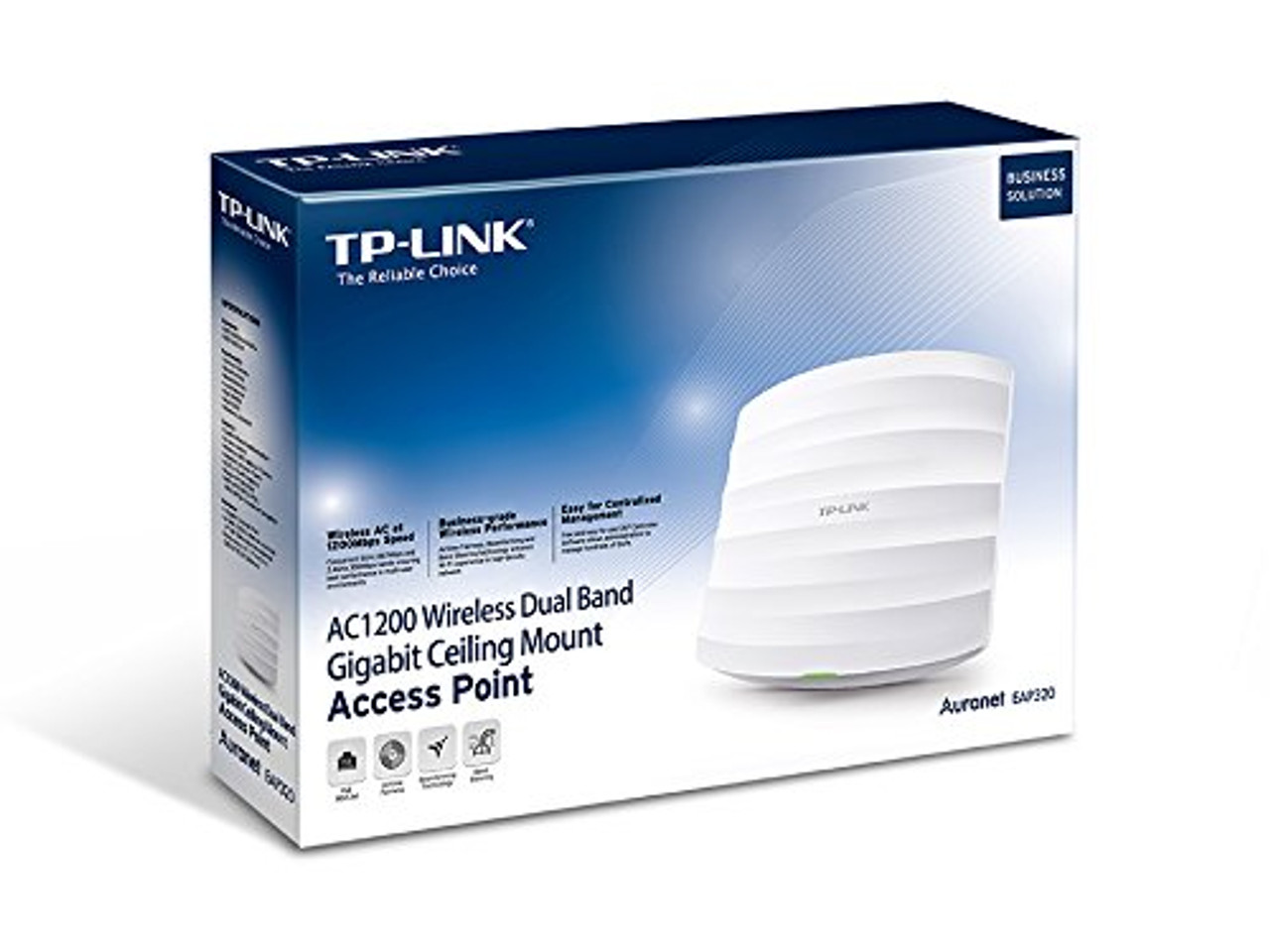TP-Link AC1200 Wireless Wi-Fi Access Point - Dual Band, Gigabit, Ceiling Mount (EAP320)