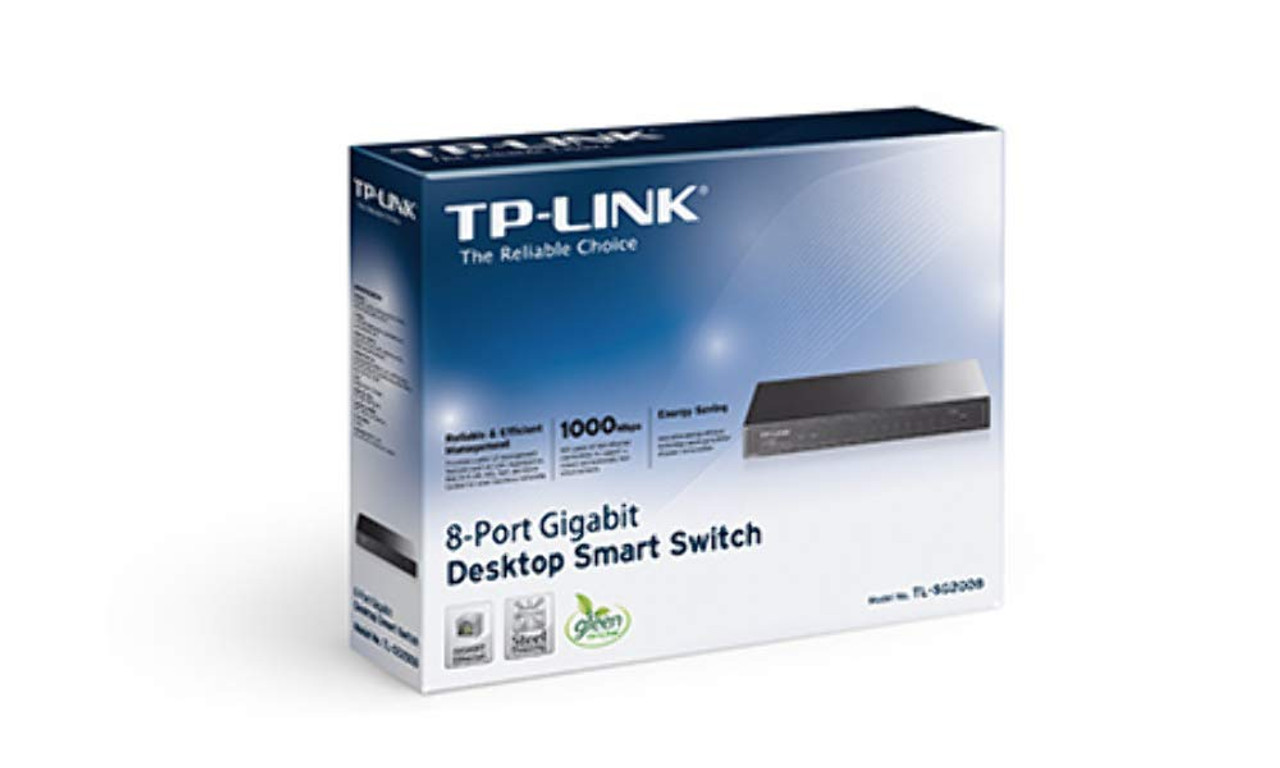 TP-Link 8-Port Gigabit Ethernet Smart Switch (TL-SG2008)