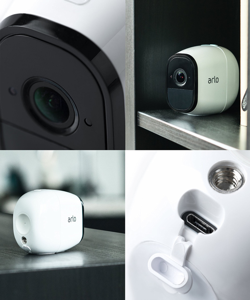 Arlo Pro - Wireless Home Security Camera System with Siren | Rechargeable, Night vision, Indoor/Outdoor, HD Video, 2-Way Audio, Wall Mount | Cloud Storage Included | 1 camera kit (VMS4130)