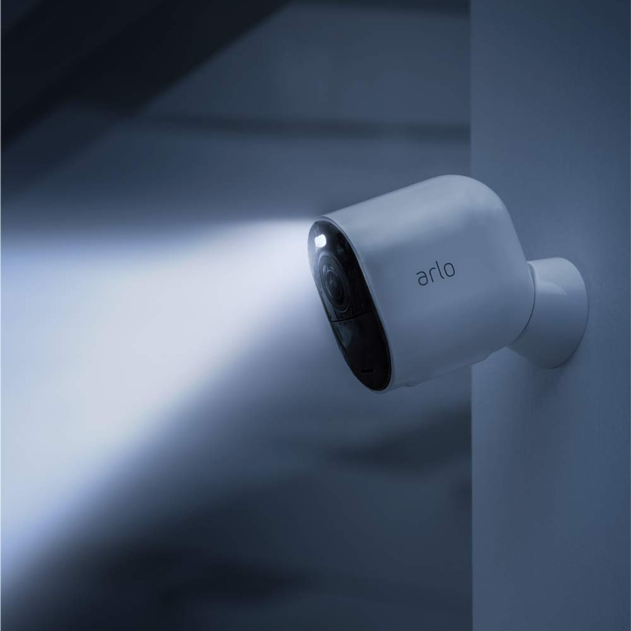Arlo Ultra - 4K UHD Wire-Free Security 3 Camera System | Indoor/Outdoor with Color Night Vision, 180Â° View, 2-Way Audio, Spotlight, Siren | Works with Alexa and Homekit | (VMS534)
