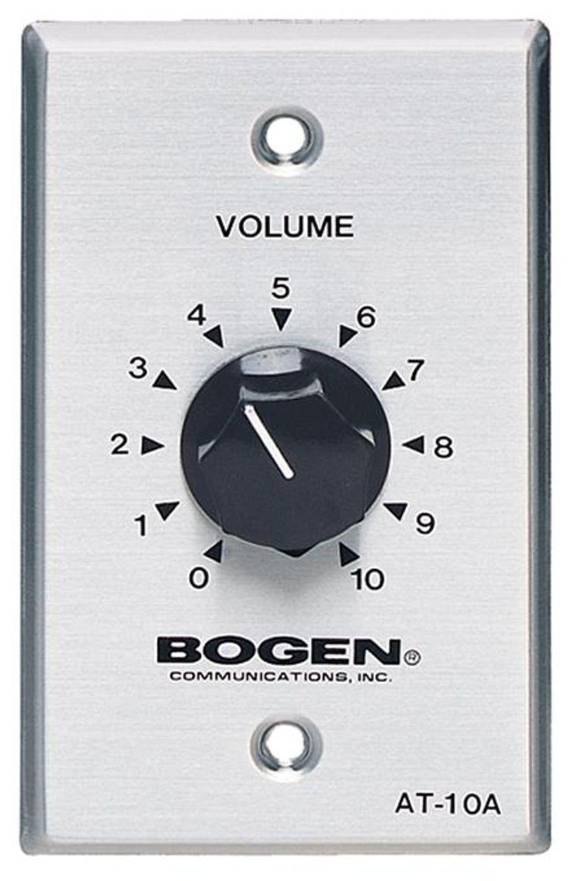 Bogen 10 Watt Attenuator Single Gang