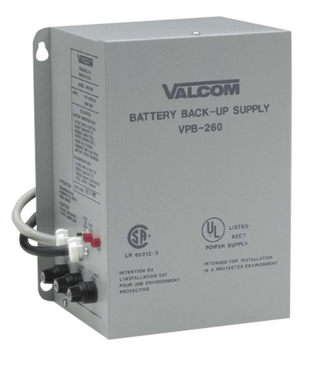 Valcom VPB-260 Valcom Battery Back-up