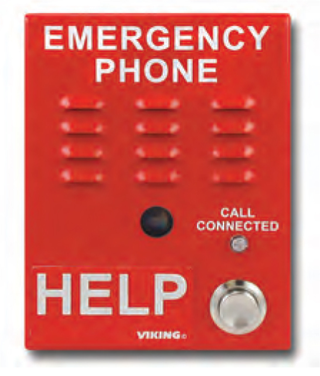 IP Emergency Phone wHD Vid Surface Mount