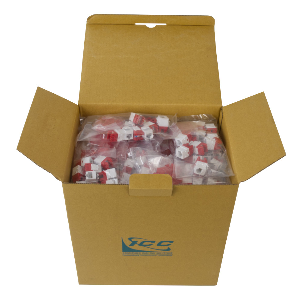 MODULE  CAT 6  HD  400 PK  No JackEZ  WH