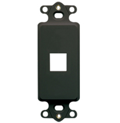 INSERT  DECOREX  1-PORT  BK