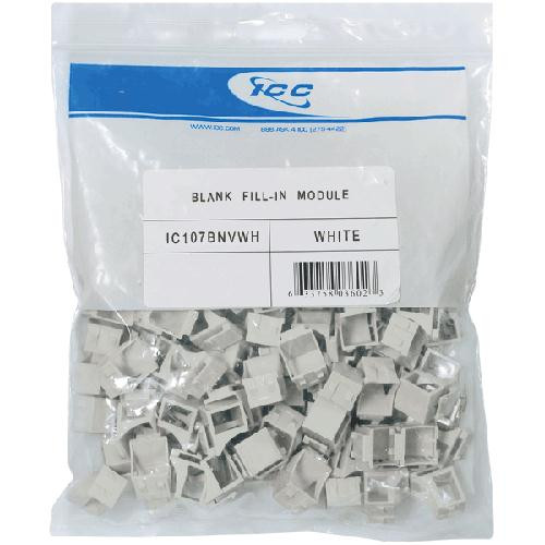 HD MODULE  BLANK 100 PK  WH