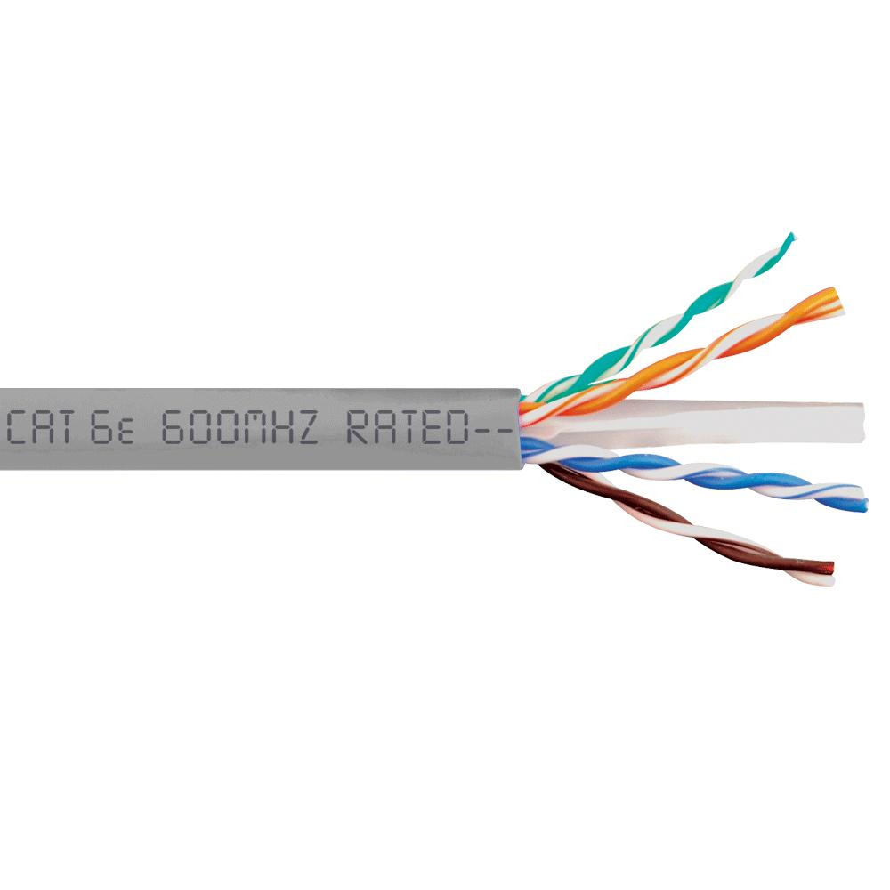 CAT6e CMP PLENUM CABLE GRAY