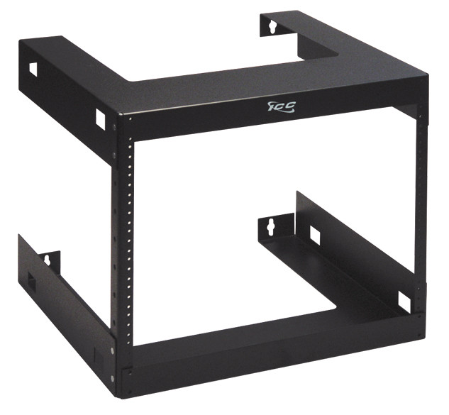 RACK  WALL MOUNT  18in DEEP  8 RMS