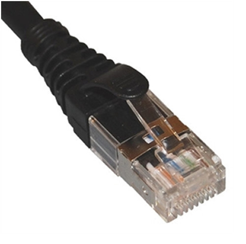 PATCH CORD  CAT6A  FTP  7FT  BK