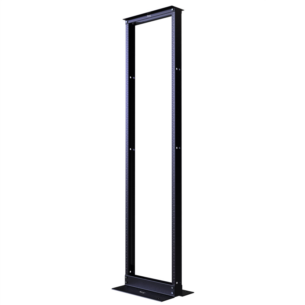 DISTRIBUTION RACK BLACK  6FT 38 RMS