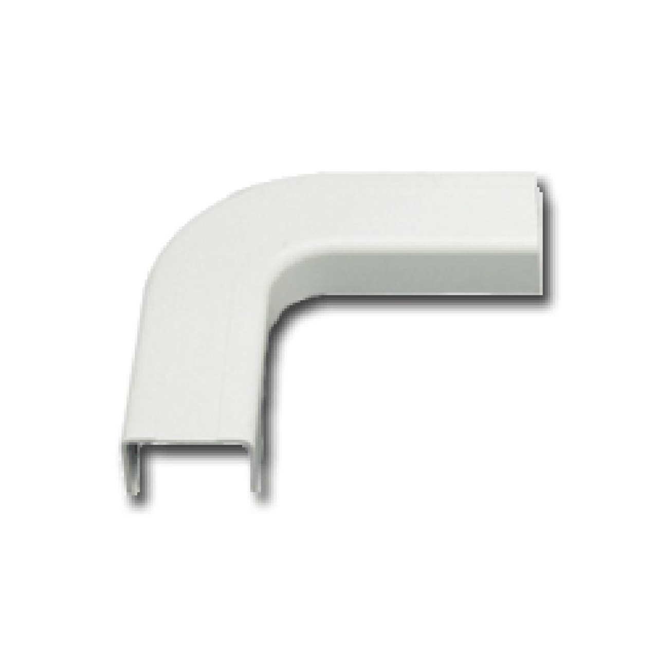 FLAT ELBOW  1 3/4   WHITE  10PK