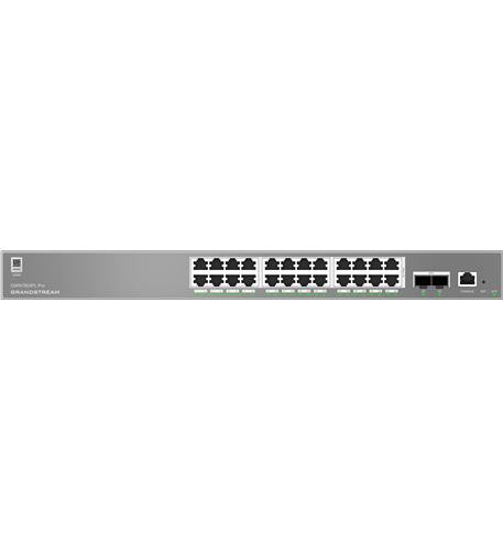 GWN7803PL-PRO
Managed PoE Network Switch, 24 x GigE