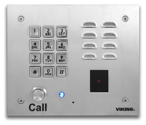 Entry Phone with Keypad and Card Reader