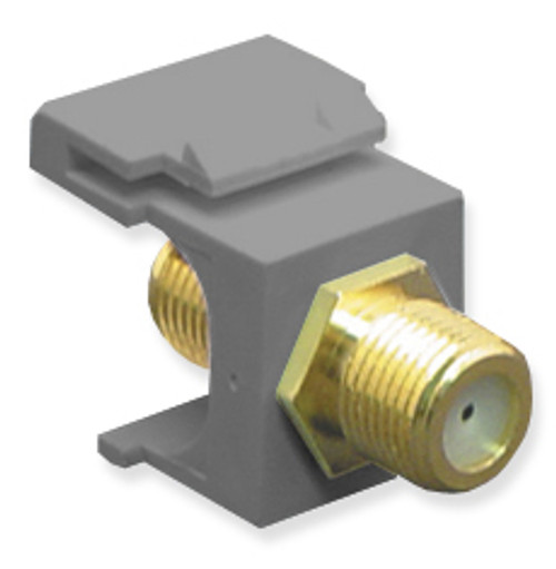 MODULE  F-TYPE  GOLD PLATED  GRAY