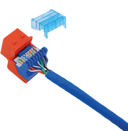 IC1078E5OR - Cat5 Jck ORANGE