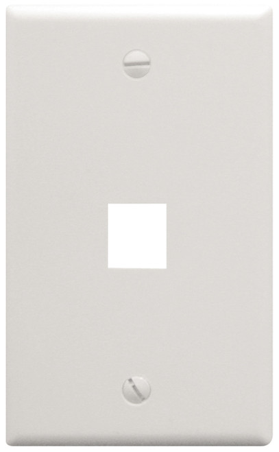 IC107F01WH - 1Port Face White