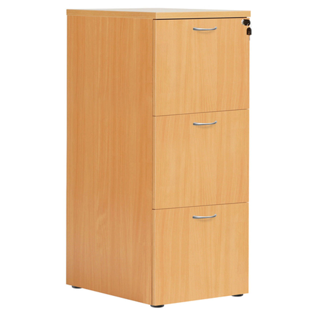 Essentials 3 Drawer Wooden Filing