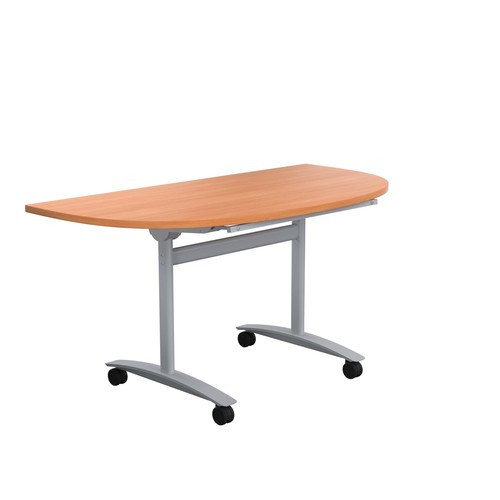 One Tilting Table D-End Beech