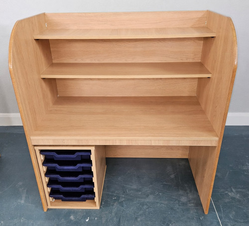 Special Education Workstation (ASD Unit) Standard with Shelf