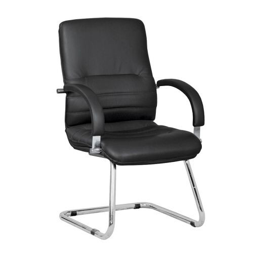 Linea Medium back manager armchair, chrome cantilever frame