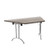 Union Folding Table Trapezoidal Top