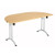 Union Folding Table D-End Top