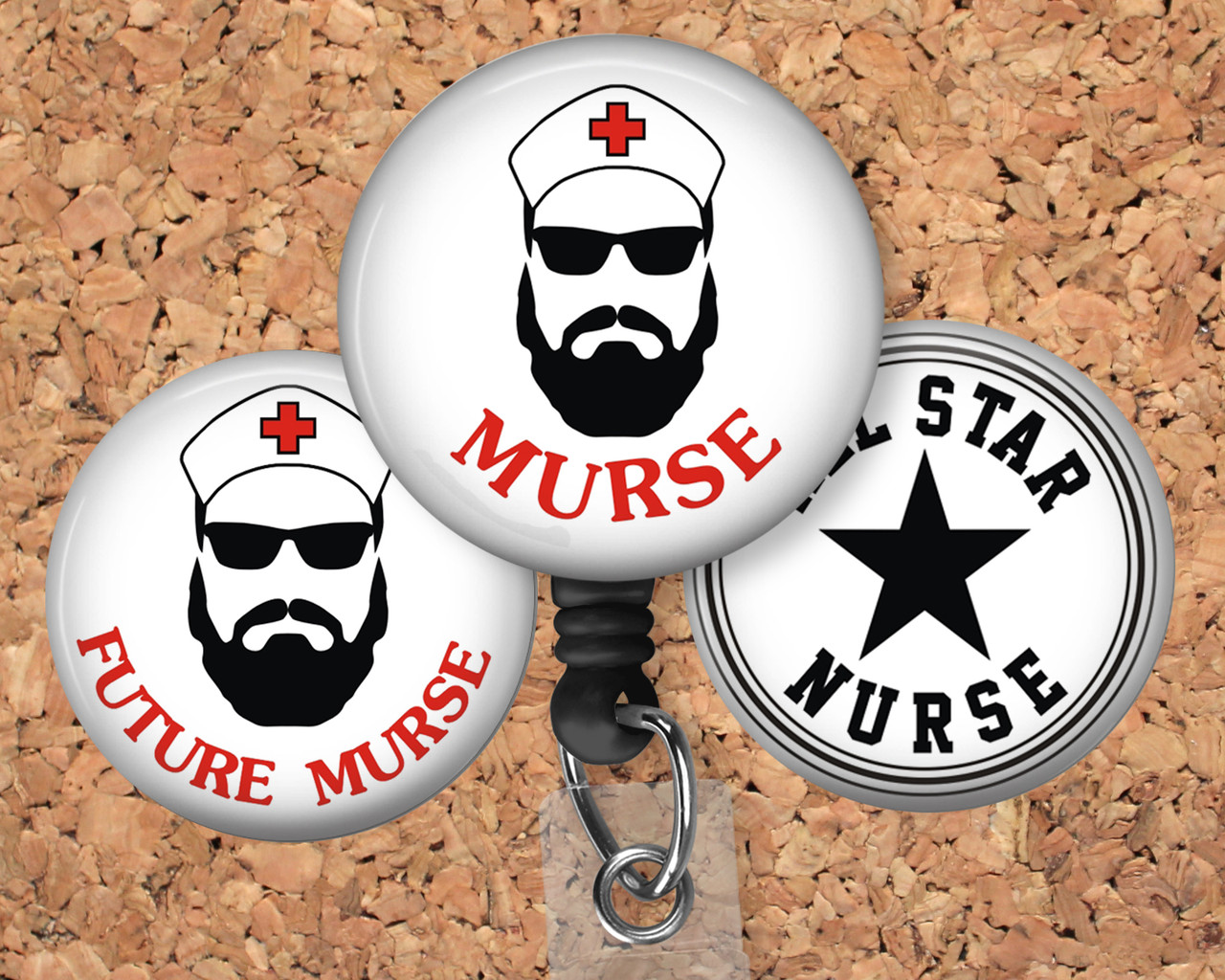 Male Nurse Badge 