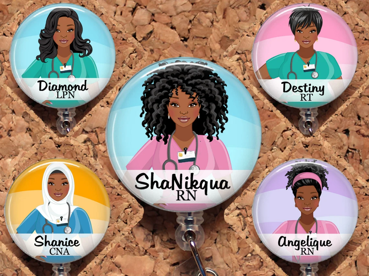 9 Designer ID Badge Reels for Nurses that Rock