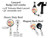 Word Teacher Apple Retractable ID Badge Reel, Lanyard, or Carabiner