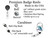 Whale "So Overwhelmed" Retractable ID Badge Reel, Lanyard, or Carabiner