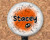 personalized name spider badge reel