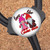 Valentine Gnomes Retractable ID Badge Reel, Lanyard, or Carabiner