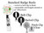 Life Is Short Eat Cookies Retractable ID Badge Reel, Lanyard, or Carabiner