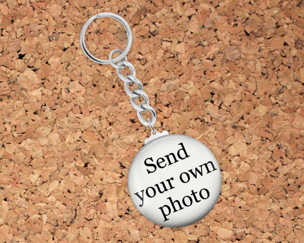 Custom 2.25" Photo Key Ring