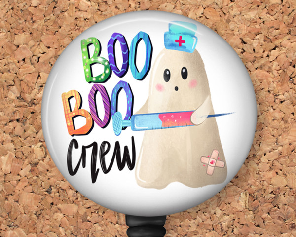 Boo Boo Crew Badge Reel