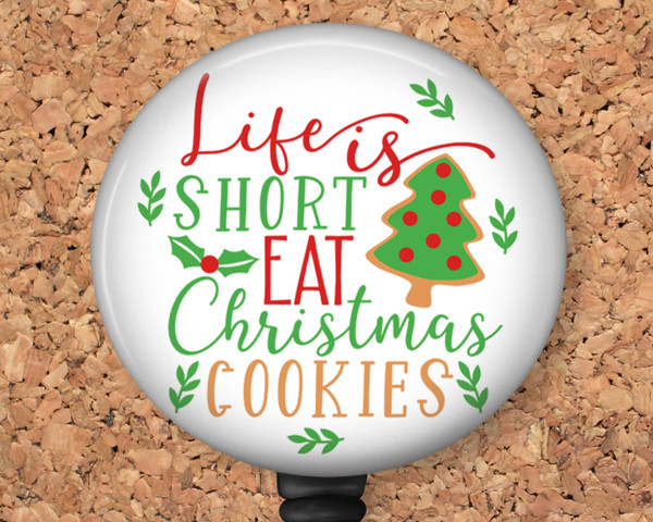 christmas cookies badge reel