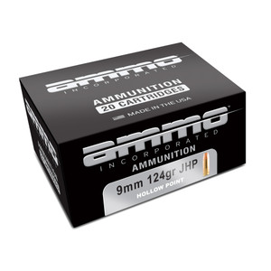 Ammo Inc 9mm 124gr Xtp Jhp 20/200 Ammo Inc 9mm 124gr Xtp Jhp 20/200