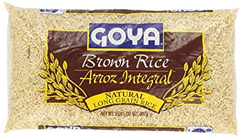 2 Pack Goya Brown Rice 32 oz arroz integral Warehousesoverstock