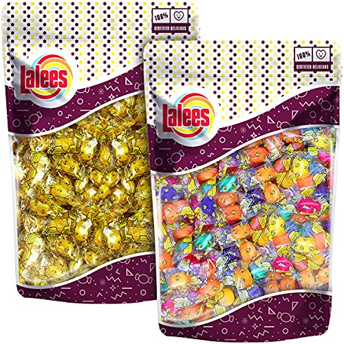 Lalees Honey Bee Filled Candies 2 Pack Lemon Honey Filled Hard