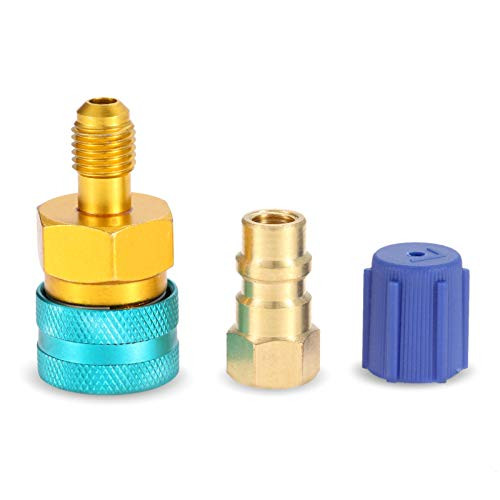 R1234YF to R134A Adapter, Low Side Quick Coupler Conversion Kit? R12 to R134A AC Charging Hose