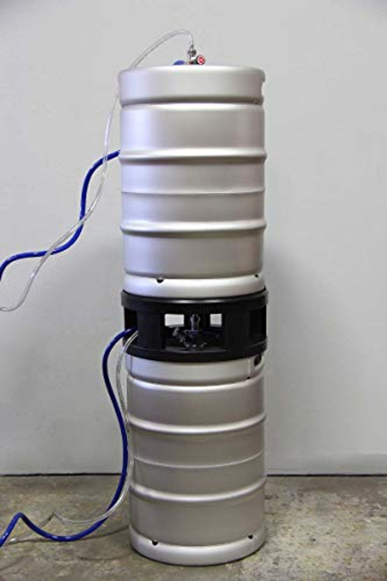 Sixtel Keg Spacer Safely Stack Sixtel Kegs Torpedo Style and Tap Both