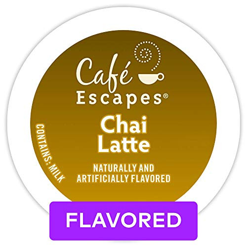 Cafe Escapes Chai Latte Keurig K-Cups 