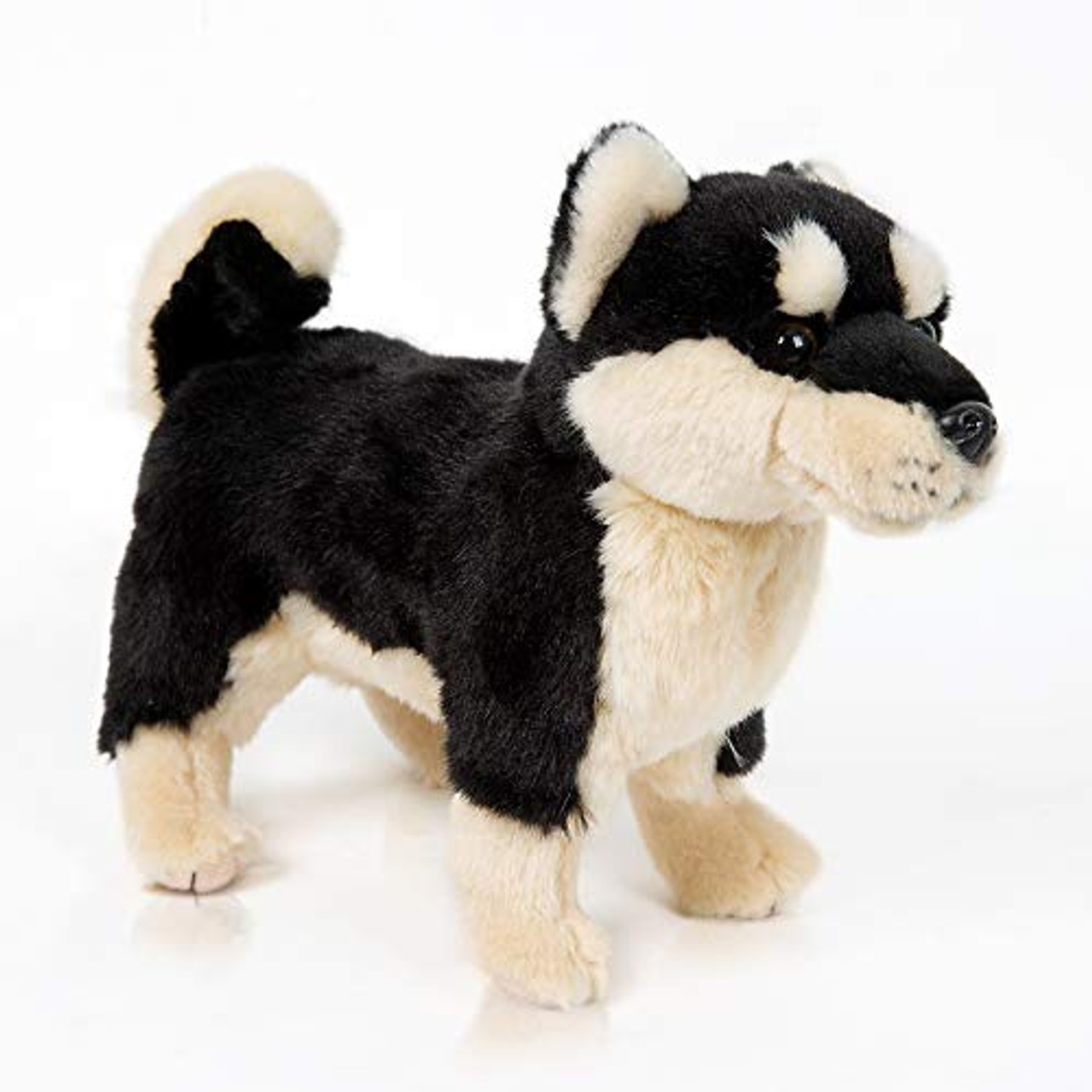 black shiba inu plush