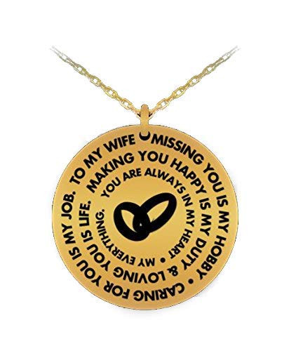 Gold Color Laser Engraved Pendant Charm 