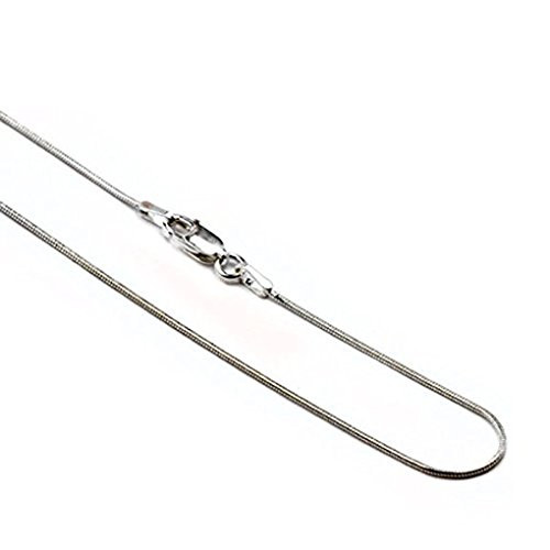 Sterling Silver Italian 1mm Snake Chain 