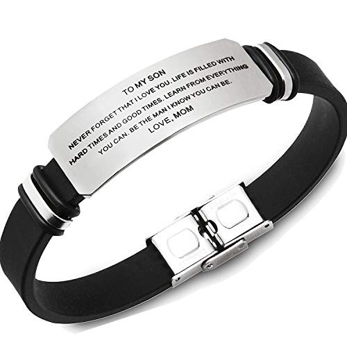to My Son Bracelet from Mom Son 