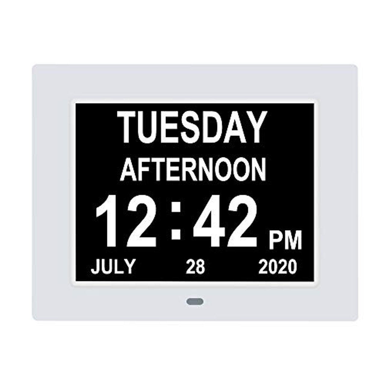 Johnziny Digital Calendar Day Clock 8 Alarms,Dementia,Alzheimer,Memory Loss,... 