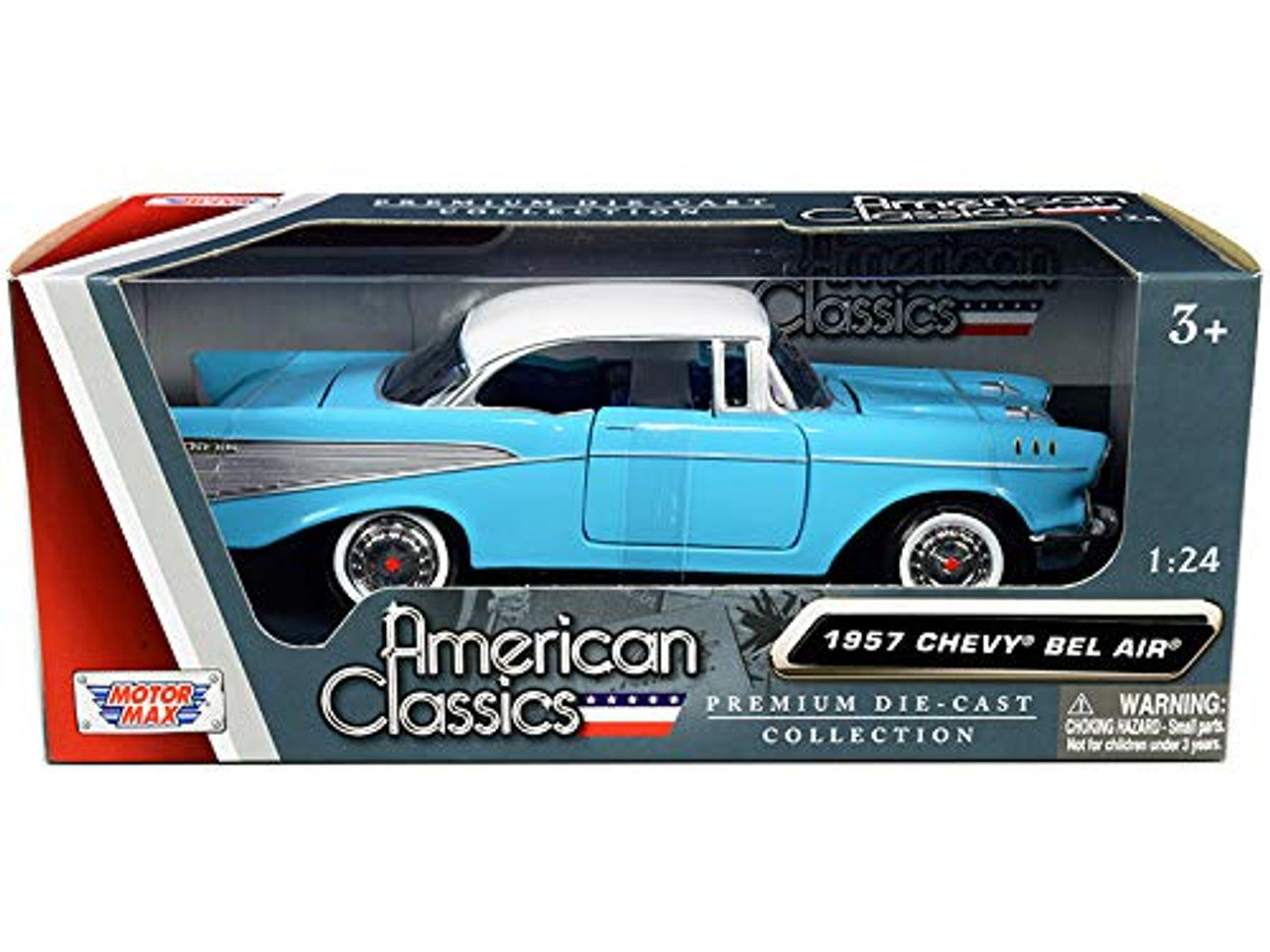 1957 chevy bel air diecast model