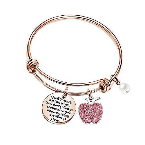CAROMAY Women Bangle Bracelets Charm 
