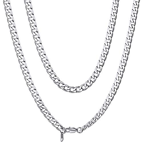 Curb Chain Necklace Men Women 